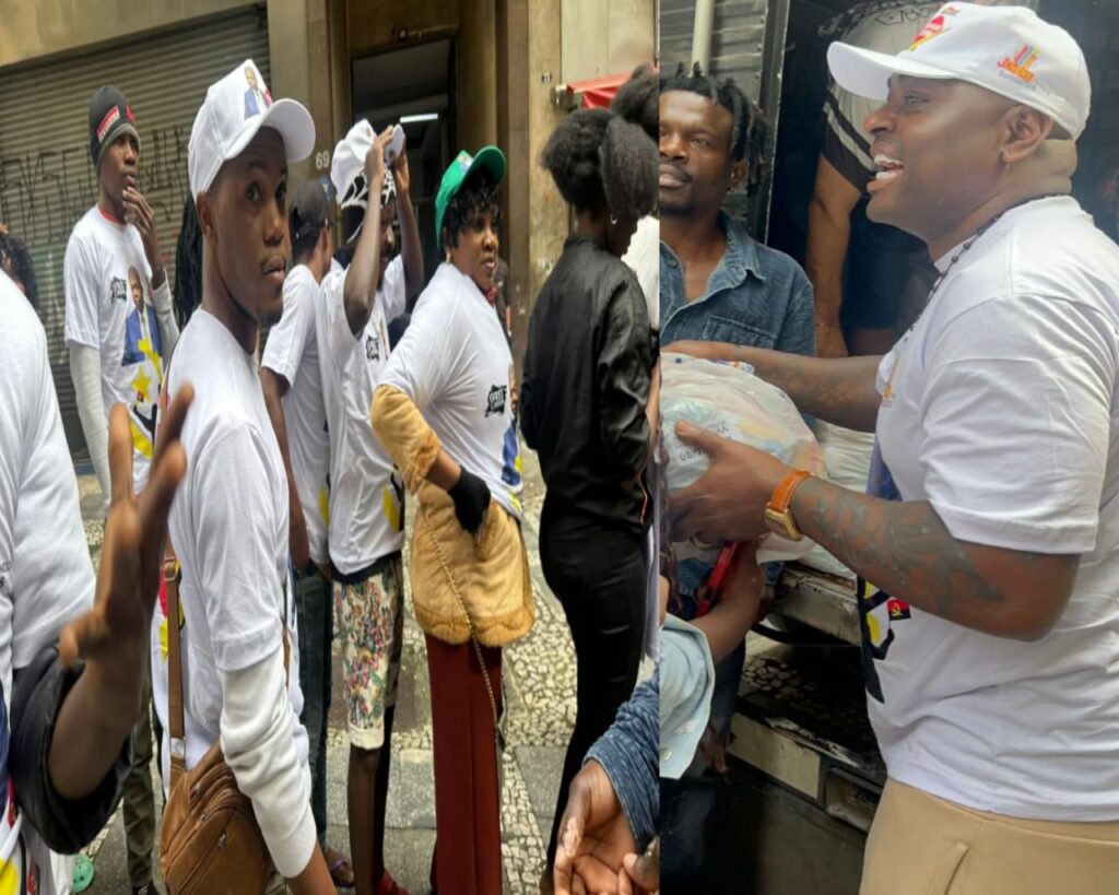Solidariedade em Tempo de Crise: AJUS Distribui 300 Cestas Básicas para Famílias Angolanas no Brasil