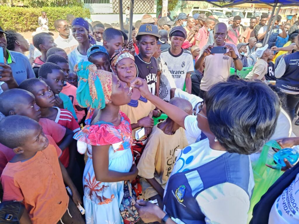 Ministra da Saúde Lança Terceira Fase da Campanha de Vacinação contra a Cólera na Lunda Norte
