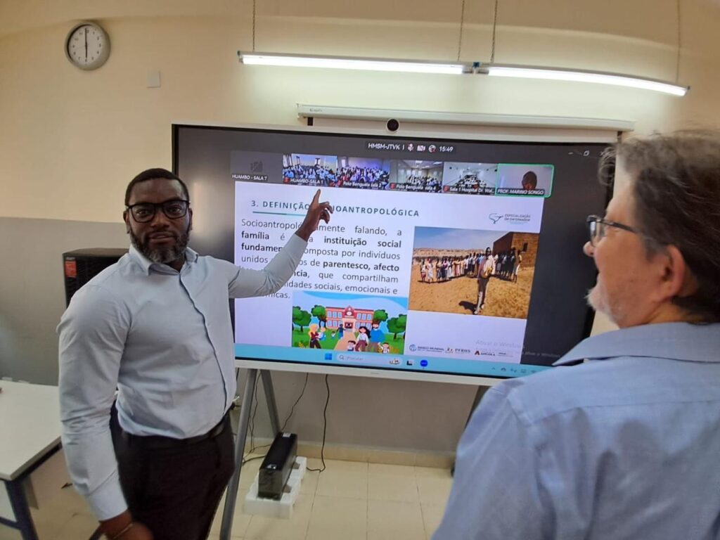 Visita ao Centro de Medicina Física e Reabilitação Princesa Diana e à Comunidade do Bailundo reforça integração dos serviços de saúde e formação local