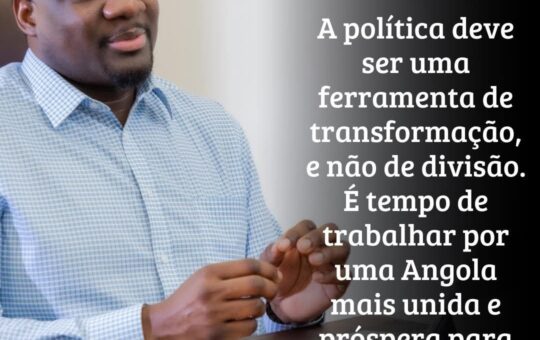 Massanga deixa um recado ao Presidente da UNITA. “Todos contam”