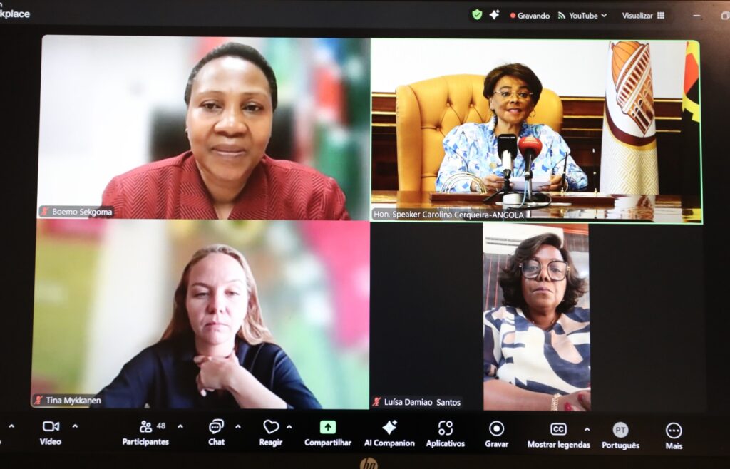 Com a participação da PAN Carolina Cerqueira. FP-SADC promove abordagem sobre a lei modelo de fiscalização prisional