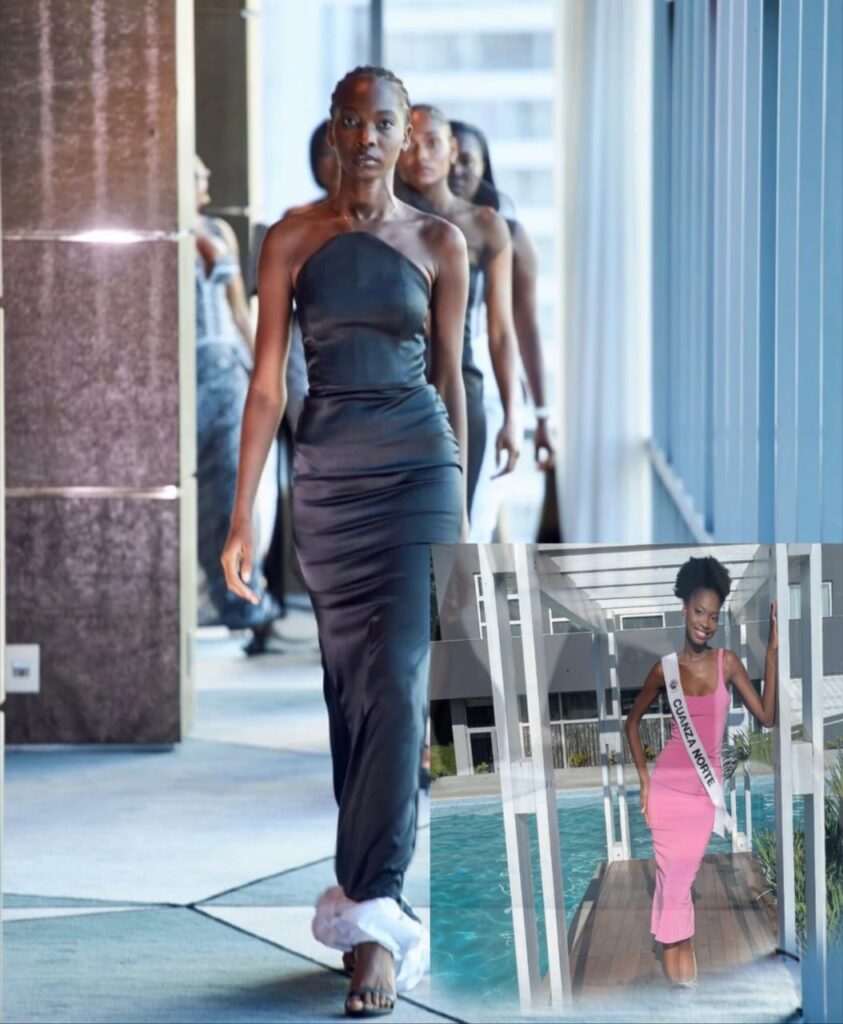 Miss Cuanza-Norte concorre para o MISS ANGOLA com a força da Rainha Njinga e a  beleza da Rosa de Porcelana