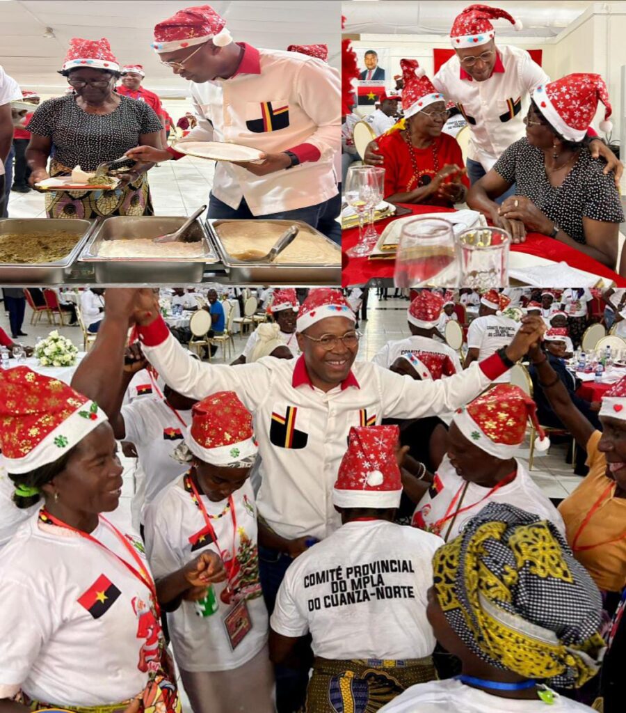 Comité Provincial do MPLA promove convívio natalício com Ex-dirigentes da  terceira idade