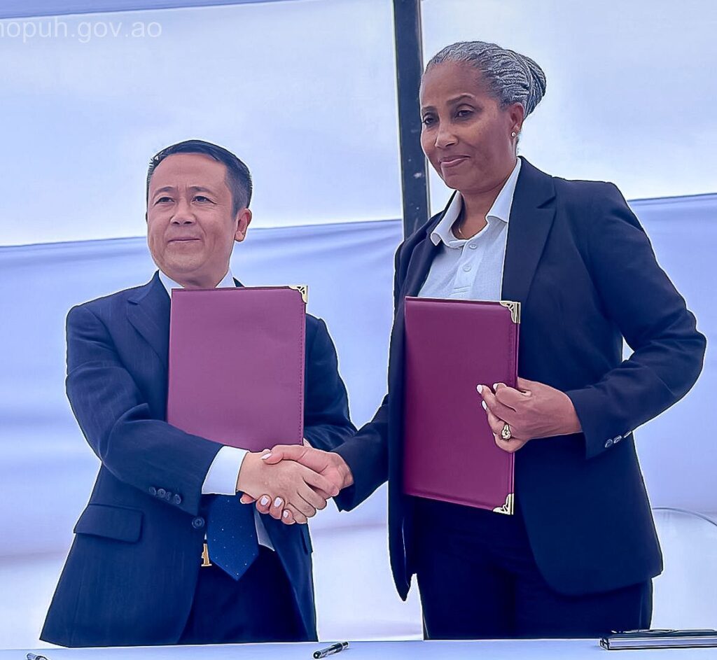 MINOPUH CONSIGNA EMPREITADA DE CONSTRUÇÃO DO POSTO DE PORTAGEM DE XANGONGO