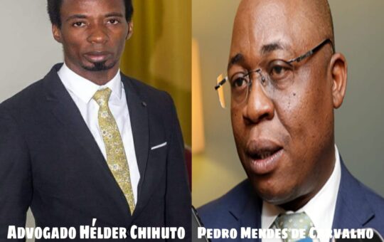 Hélder Chihuto apresenta queixa crime contra o actual candidato a PGR Pedro Mendes de Carvalho então director do DNIAP