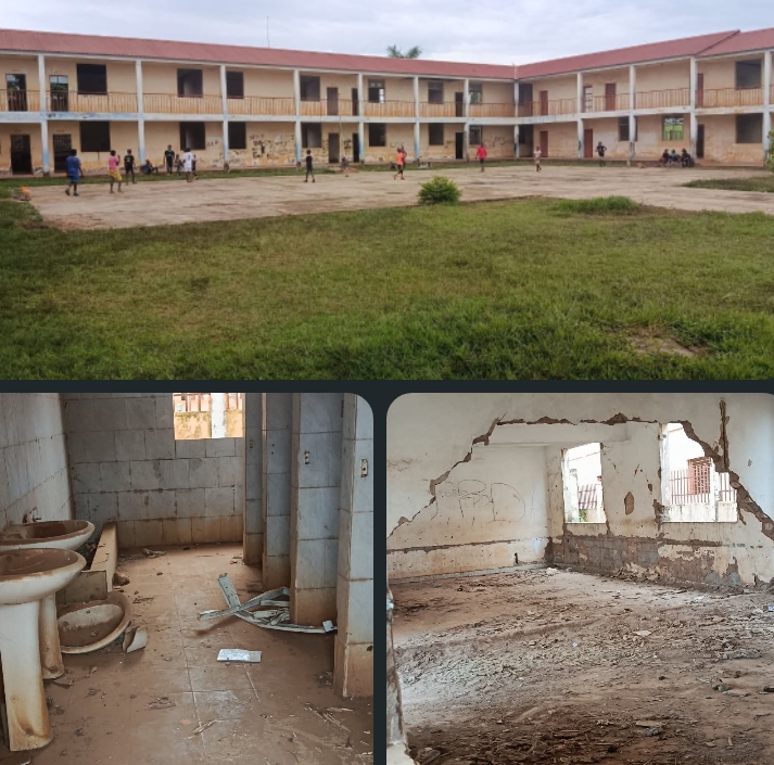 Governo Provincial do Uíge abandona uma escola há 09 anos por possuir o nome de José Eduardo dos Santos