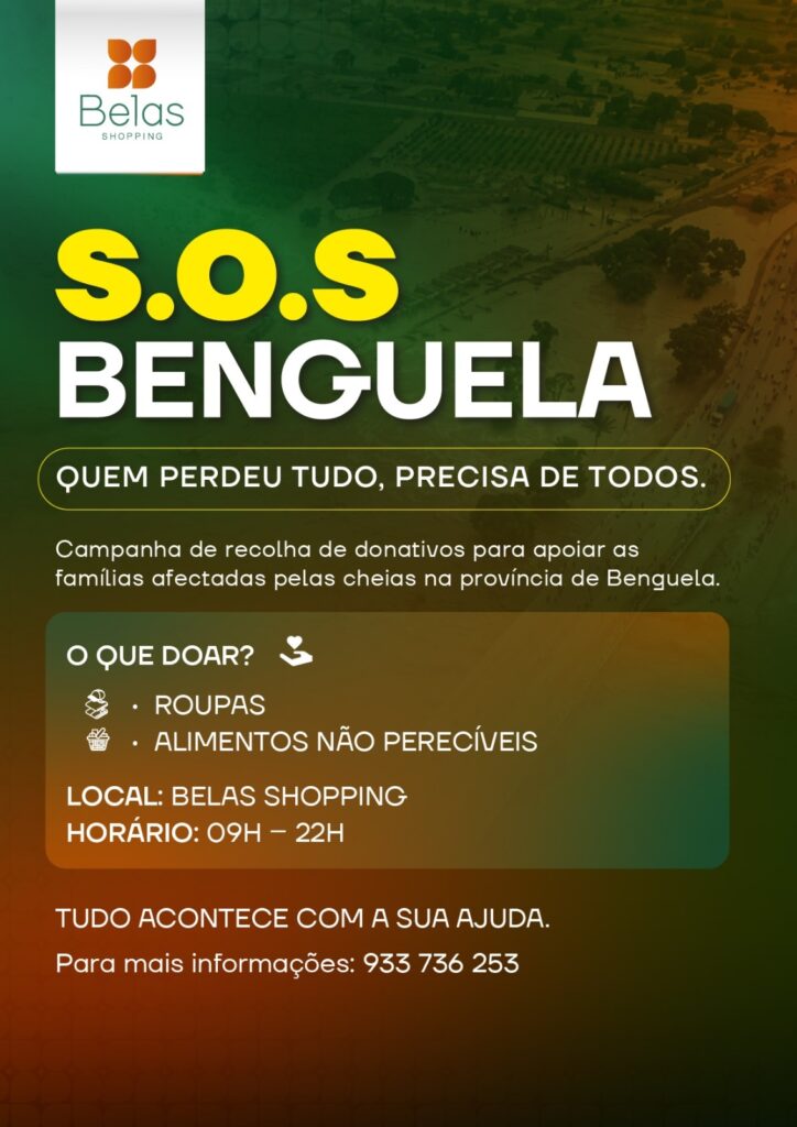 BELAS SHOPPING ENCERRA CAMPANHA DE RECOLHA DE DONATIVOS PARA APOIAR FAMÍLIAS EM BENGUELA