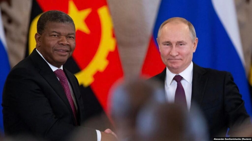 Presidente João Lourenço felicita Vladimir Putin pelo dia da Rússia