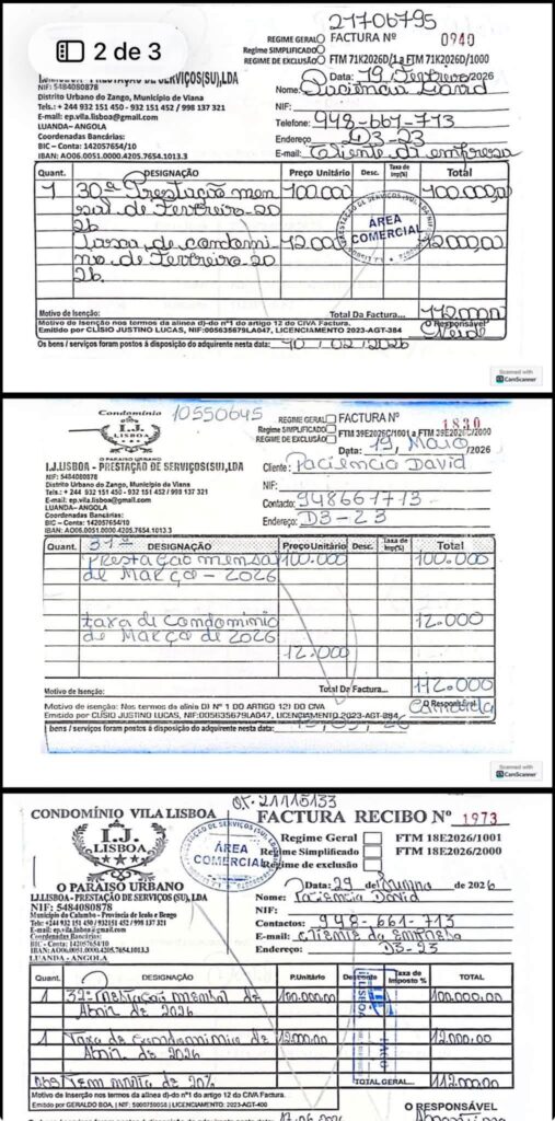 Condomínio Vila Lisboa desmente acusações feitas pelo cliente Paciência David