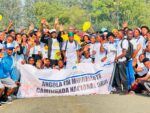 Mais de 3 mil jovens marcham no Cuito contra o sedentarismo e em defesa da vida