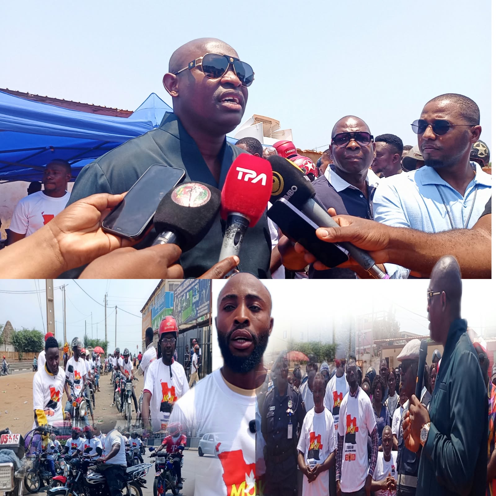 Sensibilização do MOVANGOLA leva mais de 300 moto-taxistas a actualizar o registo eleitoral no município do Hoji Ya Henda
