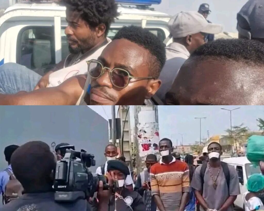 Jornalistas e activistas detidos no MINSA e levados ao Comando Provincial de Luanda