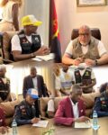Líder da juventude de Luanda apresenta nova direcção do CMJ-Kilamba ao administrador municipal